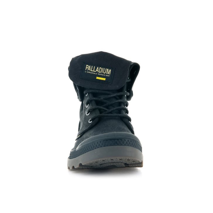 Pánské Boty Palladium Pampa Baggy WAX Černé | CZ ETP-01R